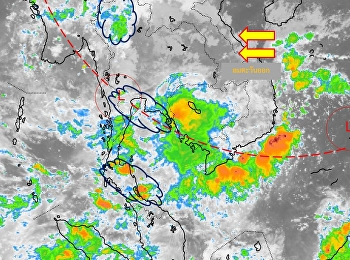พยากรณ์อากาศประจำวันที่ 3 ตุลาคม 2561