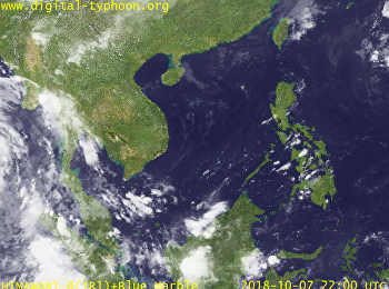 พยากรณ์อากาศ ประจำวันที่ 8 ตุลาคม 2561