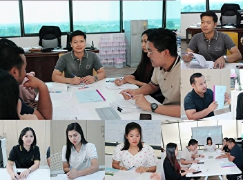 Subcommittee Meeting in Knowledge
Management, Samut Songkhram Province
Education Center Fiscal Year 2019
