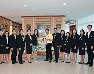 Samut Songkhram Education Center Gave
New Year Wishes to Chancellor / Vice
President for Administration 