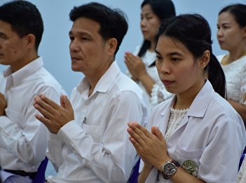 Chaloem Phra Kiat Buddha's Ceremony and
Blessing the King Mahawachirakon and
Queen Sirikit in the Reign of King Rama
9