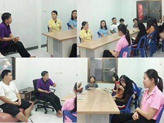 Meeting of Student Dormitory Development
Plans to Improve Dormitory System, Samut
Songkhram Education Center