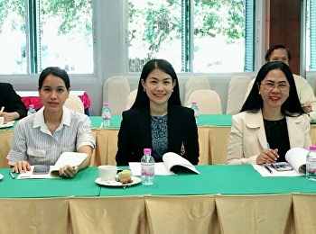 รองผู้อำนวยการฝ่ายกิจการพิเศษ
“สวนสุนันทา” ศูนย์ฯสมุทรสงคราม
เข้าร่วมประชุมคณะกรรมการดำเนินงานขับเคลื่อนทิศทางยุทธศาสตร์มหาวิทยาลัย
 ประจำปีงบประมาณ 2562 (fast track)
ครั้งที่ 3/2562