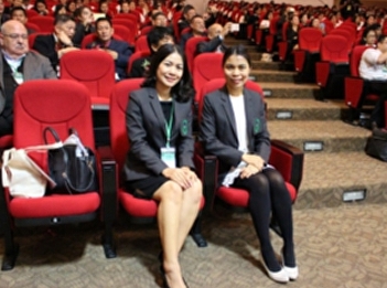 The international conference on the
second day