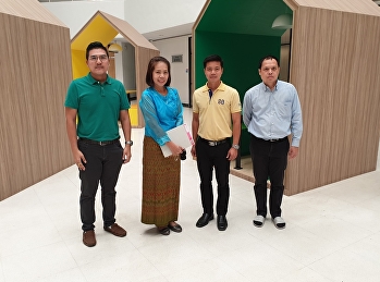 หัวหน้า สนง. ศูนย์ฯสมุทรสงคราม
“สวนสุนันทา”  ให้การต้อนรับ
ศึกษาธิการภาค ๔ เยี่ยมชมศูนย์การศึกษาฯ