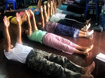 โครงการหลักสูตรนวดไทยเพื่อสุขภาพ 150
ชั่วโมงรุ่นที่ 2 บรรยายวันที่ 4
“ธรรมนามัย และฤาษีดัดตน (ทฤษฎี
และฝึกปฏิบัติ) ”