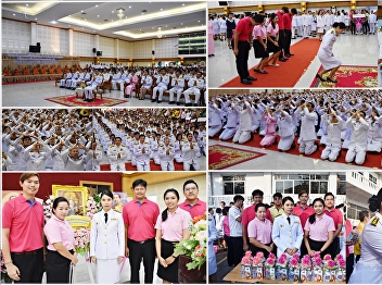 พิธีทำบุญตักบาตร
พิธีถวายบังคมและวางพวงมาลา
เนื่องในวันปิยมหาราช พุทธศักราช 2562