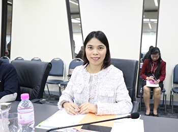 การประชุมคณะกรรมการบริหารมหาวิทยาลัย
ครั้งที่ 11/2562