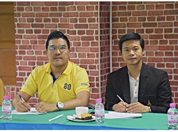 Head of the Office and Acting. Business
Affairs Manager  Join the meeting to
discuss the objectives of the university
quality reform operation.  Procuring
revenue