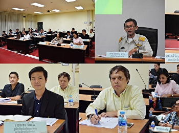 Meeting of the Monitoring and Evaluation
Working Team in Solving Wastewater
Problems of Pradu Temple in Samut
Songkhram Province