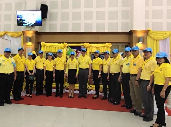 Sunantanda Park, Samut Songkhram, in
conjunction with Samut Songkhram
province Exhibitions in the
Phraratkraniyakit section for honor.
King Wachirahim on the occasion of the
royal ceremonial ceremony along Phra
Nakhon By Legions Yatra Barge One of the
wor