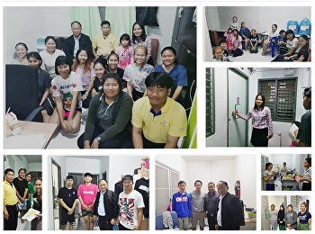 Student's office The team led Anusask
And the visiting student. Before recess,
2562