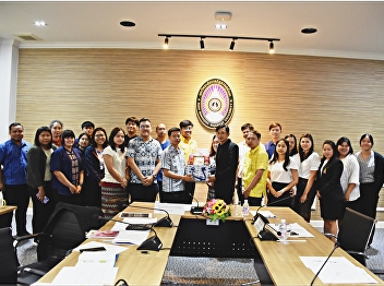 Head of Office, Samut Songkhram Center,
Suan Sunandha Rajabhat University, Led
Professors and Personnel under the Samut
Songkhram Education Center to Visit
Deputy Executive Director on the
Occasion of New Year 2020