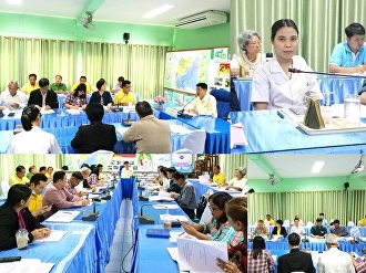 Meeting of the Advisory Committee and
the Working Team on Pure Coconut Sugar
Production Promotion in Samut Songkhram
Province 1/2020