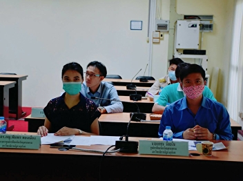 Monitoring and Evaluation Working Group
Meeting for Solving the Problem of Waste
Water in Pradu Temple Canal in the Area
of Samut Songkhram Province  4/2020