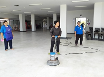 ฝ่ายอาคารและสถานที่  “ราชภัฏสวนสุนันทา”
ศูนย์ฯสมุทรสงคราม  จัดทีม Big Cleaning
สู้ภัยโควิด-19
เพื่อป้องกันการแพร่กระจายของเชื้อไวรัสโควิด-19
และการสร้างความมั่นใจในการเข้ามาในพื้นที่ของ
ศูนย์การศึกษาฯ