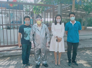 “สวนสุนันทา” ศูนย์ฯสมุทรสงคราม
จัดทีมปฏิบัติการป้องกันโควิด-19
ภายในหอพักนักศึกษา พ่นยาฆ่าเชื้อทุกจุด