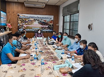 Working Team Meeting on Monitoring and
Evaluation of Waste Water Solutions in
Pradu Temple Canal in Samut Songkhram
Province in 6/2020