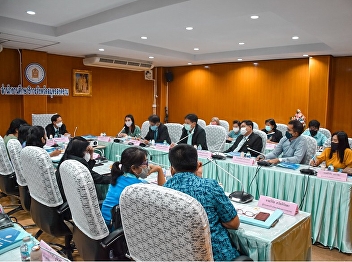 Curriculum Meeting / Guidelines for
Continuous Curriculum Development to
Connect with Education in Samut
Songkhram Province