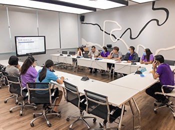 การประชุมพิจารณากิจกรรมและระยะเวลาในการปฏิบัติงานแต่ละกิจกรรม
ของคำบรรยายลักษณะงาน (JD)
มหาวิทยาลัยราชภัฏสวนสุนันทา