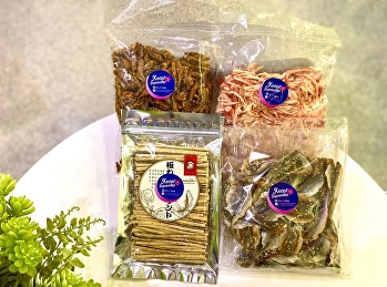 Good quality products, selected fine raw
materials Through intensive seasoning,
delicious, clean and hygienic #Sikun
Baked Fish with Sesame # Crispy Squid
#Three-flavored Clams #Cashed Squid
#Cherry squid #Fish #Three flavored
cocktails