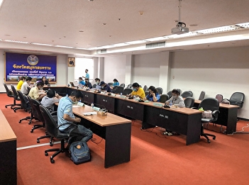 Meeting of the Working Group on
Monitoring and Assessment I Solving
Wastewater Problems In the canal Wat
Pradu Samut Songkhram Province Area, No.
8, Annual Budget, Year 2020
