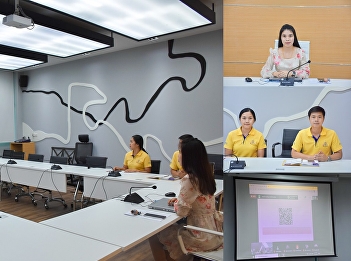 Director of Suan Sunandha Rajabhat
University, Samut Songkhram Center
Attended the meeting via video
conference, the meeting clarified the
framework of the evaluation of
government operations and the follow-up
guidelines of the government. Budget
2021