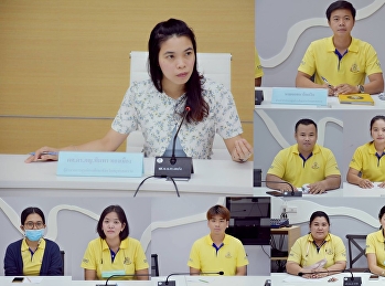 รก.ผู้อำนวยการฯ
ลุยแผนเตรียมความพร้อมหอพักนักศึกษา
พร้อมวางมาตรการและแนวทางการจัดระบบ
เพื่อด้านสาธารณูปโภค
ให้แก่นักศึกษาก่อนเปิดภาคเรียนที่ 2