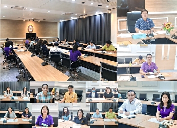 หัวหน้าสำนักงานฯ  “ราชภัฏสวนสุนันทา”
ศูนย์ฯสมุทรสงคราม
จัดประชุมแผนการปฏิบัติราชการประจำปี
พ.ศ.2564
เพื่อชี้แจงทำความเข้าใจในการปฏิบัติงาน