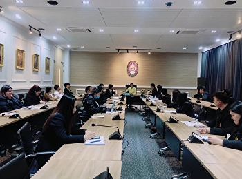 Executives of Suan Sunandha Rajabhat
University, Samut Songkhram Center,
Followed up and Monitored the Strategic
Policy to Enforce Organization
Indicators