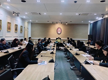 Executives of Suan Sunandha Rajabhat
University, Samut Songkhram Center,
Followed up and Monitored the Strategic
Policy to Enforce Organization
Indicators