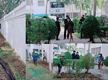 ผู้อำนวยการ “ราชภัฏสวนสุนันทา”
ลุยงานพัฒนาปรับแต่งและรักษาภูมิทัศน์ให้สวยงาม
สอดคล้องกับธรรมชาติ
และเป็นมิตรกับสิ่งแวดล้อม
ให้กับหอพักนักศึกษา