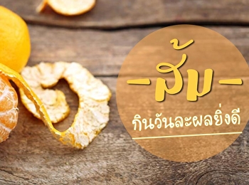 12 ประโยชน์ของส้ม สรรพคุณมากล้น
กินส้มวันละผลยิ่งดี !