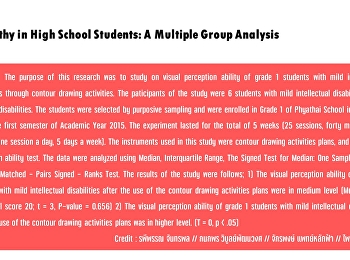 Empathy in High School Students: A
Multiple Group Analysis