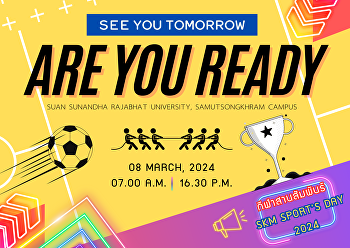 March 8, 2024, it's tomorrow . . . for
activities. #Sports project to build
relationships #SKMSport’sDay2024