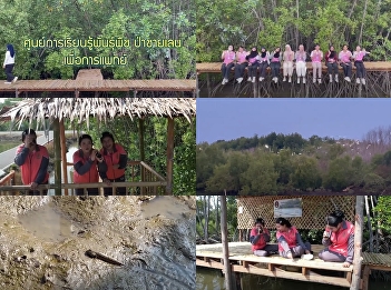 #Mangrove plant learning center for
medical purposes