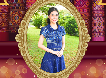 Invitation to participate in the
activity of dressing in Thai cloth.
