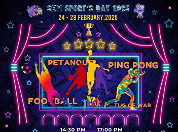 Prepare to have an explosion of fun with
#SKMSPORTDAY2025 activities. #Sports
build relationships Suan Sunandha
Rajabhat University student Samut
Songkhram Campus